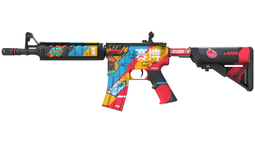 StatTrak™ M4A4 | Cyber Security (Factory New)