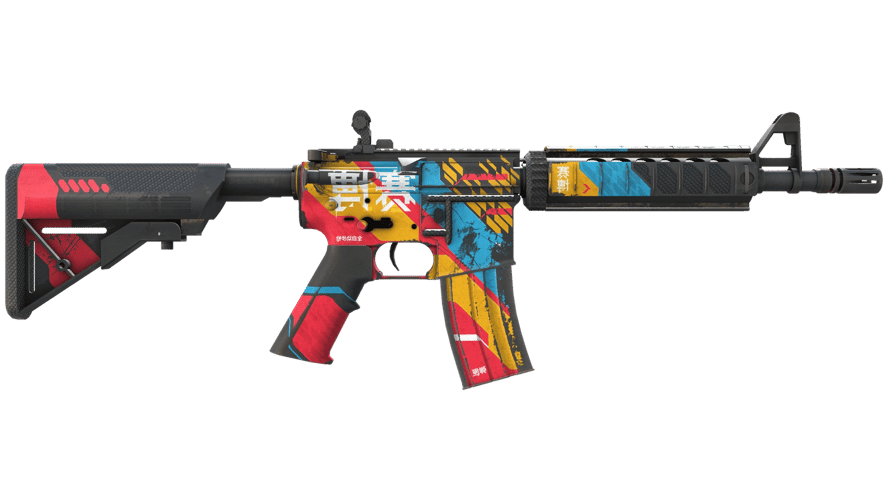 StatTrak™ M4A4 | Кибербезопасность (Поношенное)