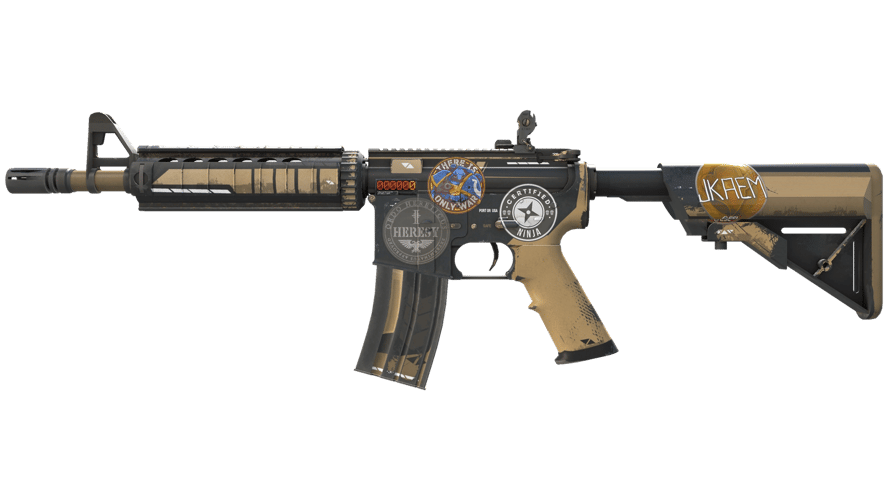 StatTrak™ M4A4 | Desert-Strike (Minimal Wear)