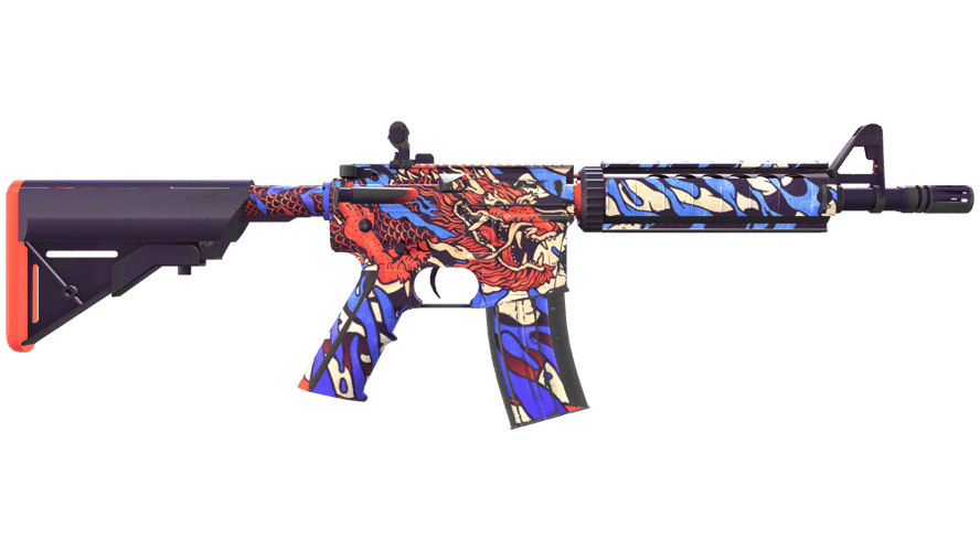 StatTrak™ M4A4 | 龍王 (Dragon King) (Factory New)
