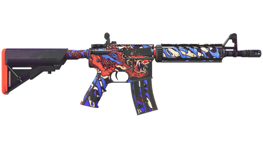 StatTrak™ M4A4 | 龍王 (Dragon King) (Field-Tested)