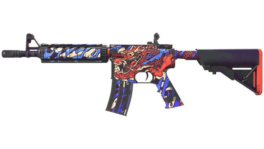 StatTrak™ M4A4 | 龍王 (Dragon King) (Field-Tested)