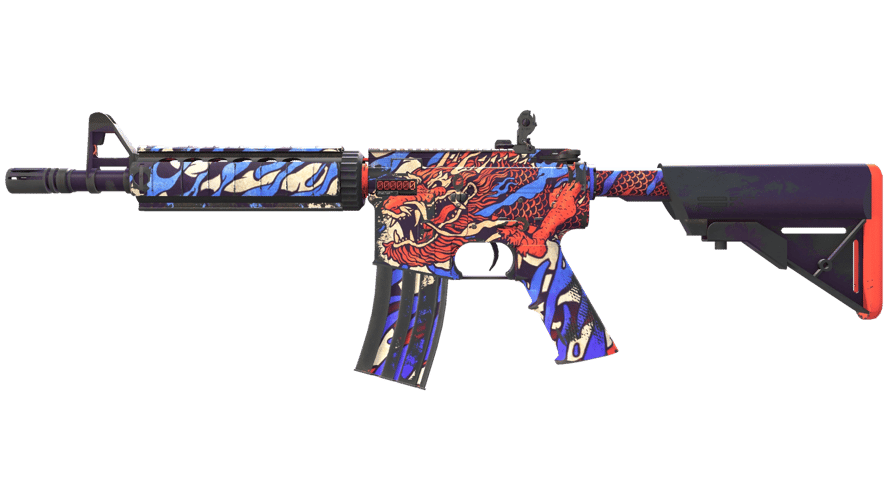 StatTrak™ M4A4 | 龍王 (Dragon King) (Field-Tested)