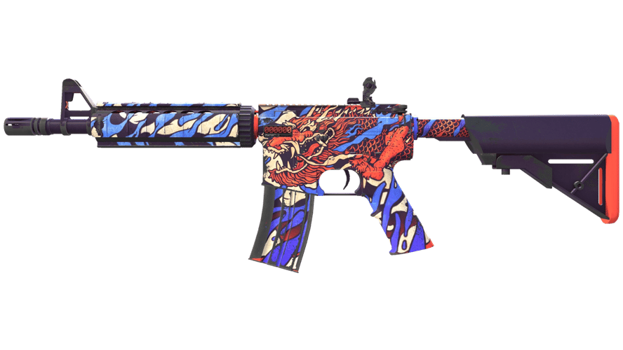 StatTrak™ M4A4 | 龍王 (Dragon King) (Minimal Wear)