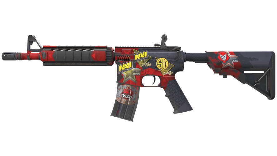 StatTrak™ M4A4 | Evil Daimyo (Battle-Scarred)