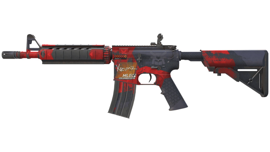 StatTrak™ M4A4 | Evil Daimyo (Well-Worn)