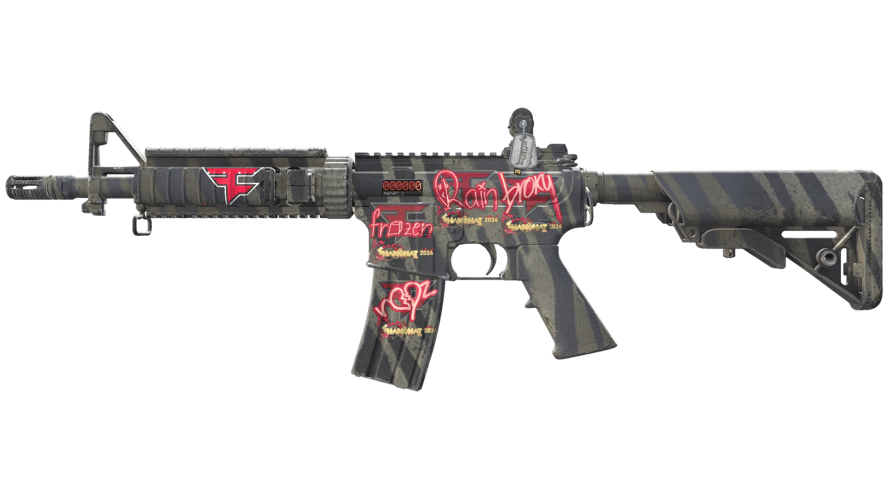 StatTrak™ M4A4 | Тусклые полосы (После полевых испытаний)