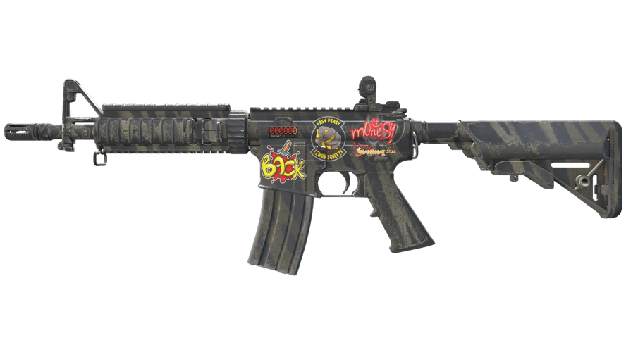 StatTrak™ M4A4 | Faded Zebra (Field-Tested)