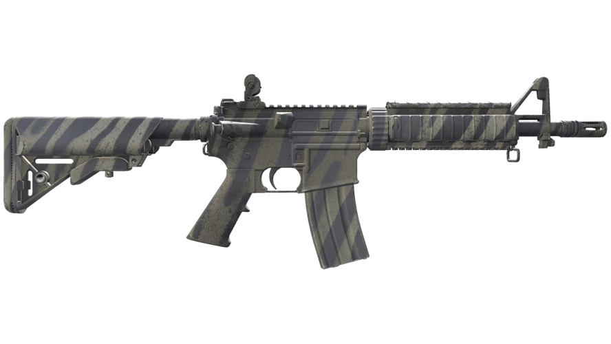 StatTrak™ M4A4 | Faded Zebra (Minimal Wear)