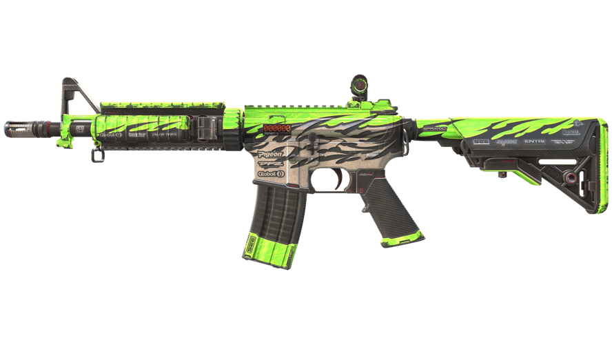 StatTrak™ M4A4 | Full Throttle (Battle-Scarred)