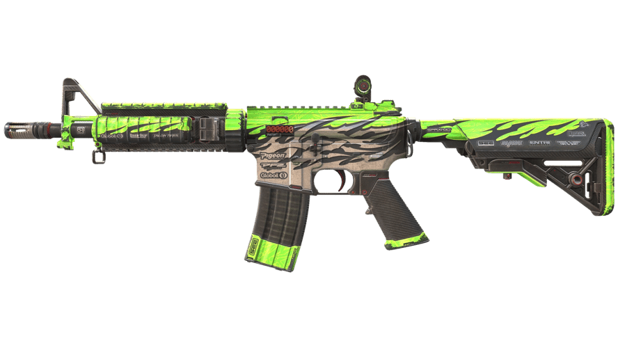 StatTrak™ M4A4 | Full Throttle (Battle-Scarred)