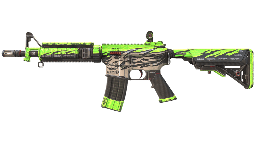 StatTrak™ M4A4 | Full Throttle (Battle-Scarred)