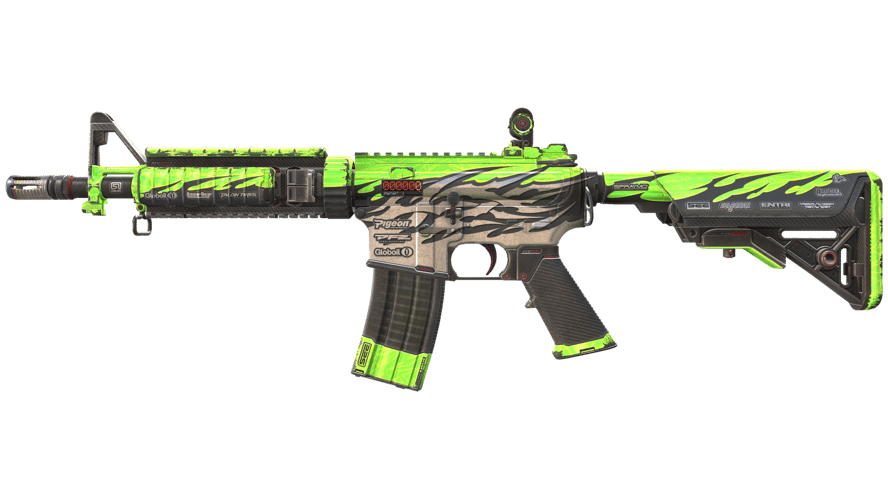 StatTrak™ M4A4 | Full Throttle (Battle-Scarred)