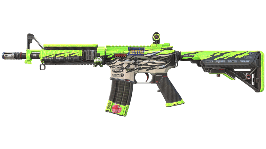 StatTrak™ M4A4 | Full Throttle (Minimal Wear)