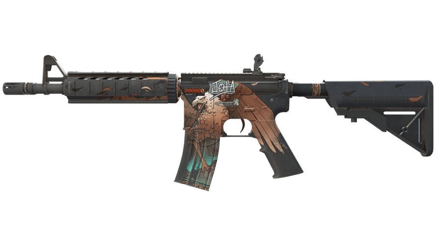 StatTrak™ M4A4 | Griffin (Battle-Scarred)