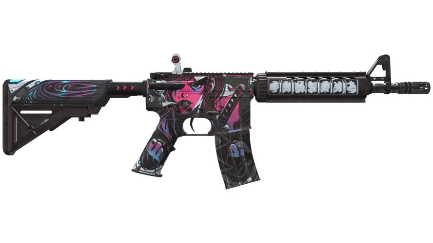 StatTrak™ M4A4 | Neo-Noir (Battle-Scarred)