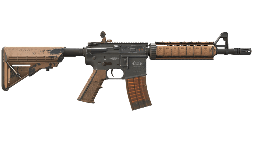 StatTrak™ M4A4 | Poly Mag (Well-Worn)