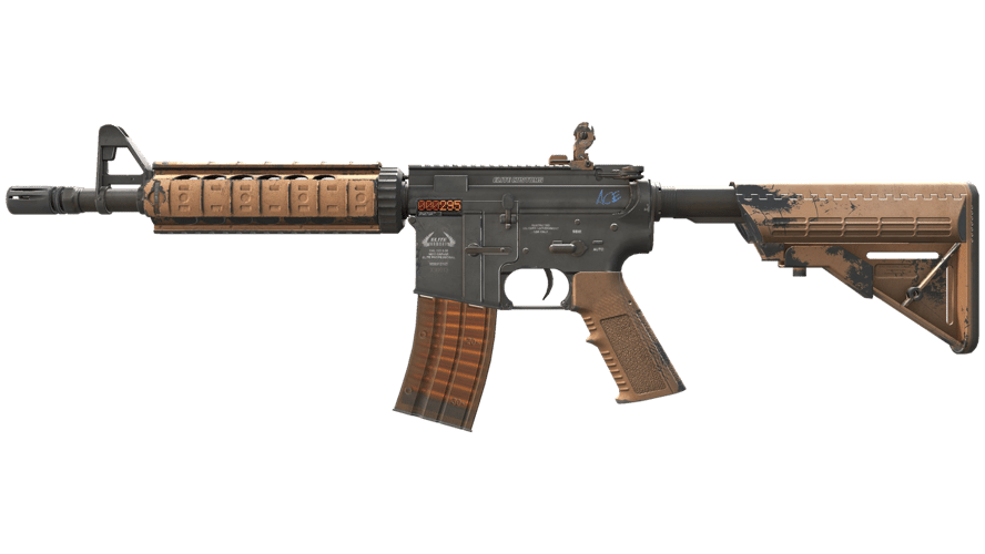 StatTrak™ M4A4 | Poly Mag (Well-Worn)