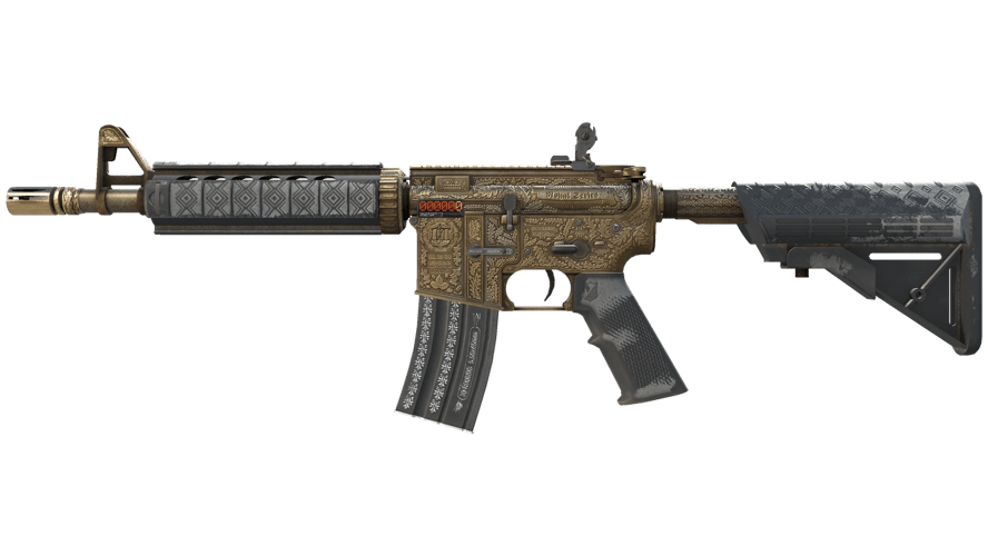 StatTrak™ M4A4 | Royal Paladin (Battle-Scarred)