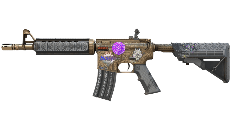 StatTrak™ M4A4 | Преданный паладин (После полевых испытаний)