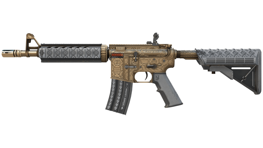 StatTrak™ M4A4 | Преданный паладин (Немного поношенное)