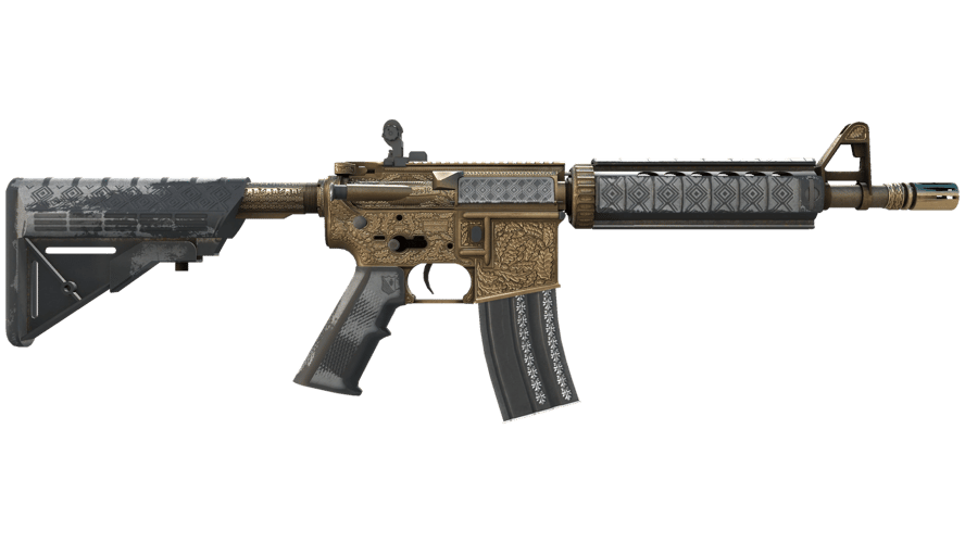 StatTrak™ M4A4 | Преданный паладин (Поношенное)