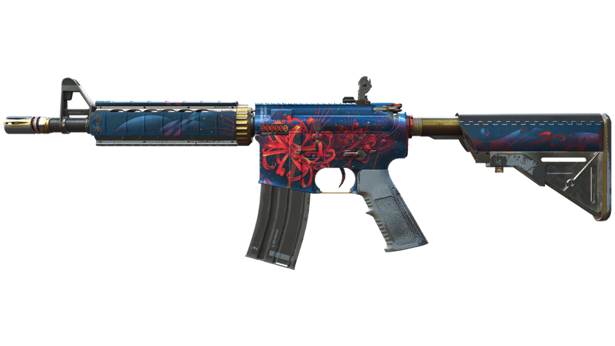 StatTrak™ M4A4 | Spider Lily (Battle-Scarred)