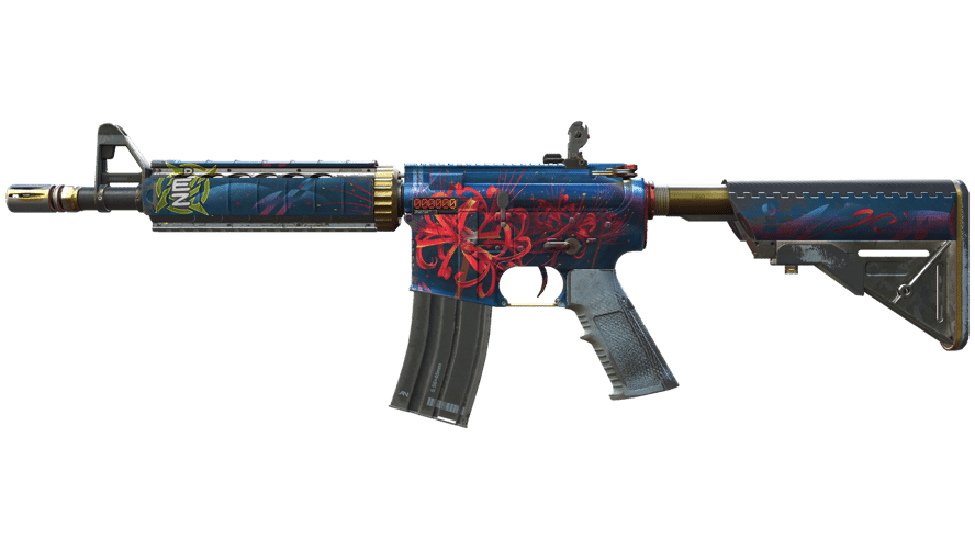 StatTrak™ M4A4 | Spider Lily (Battle-Scarred)