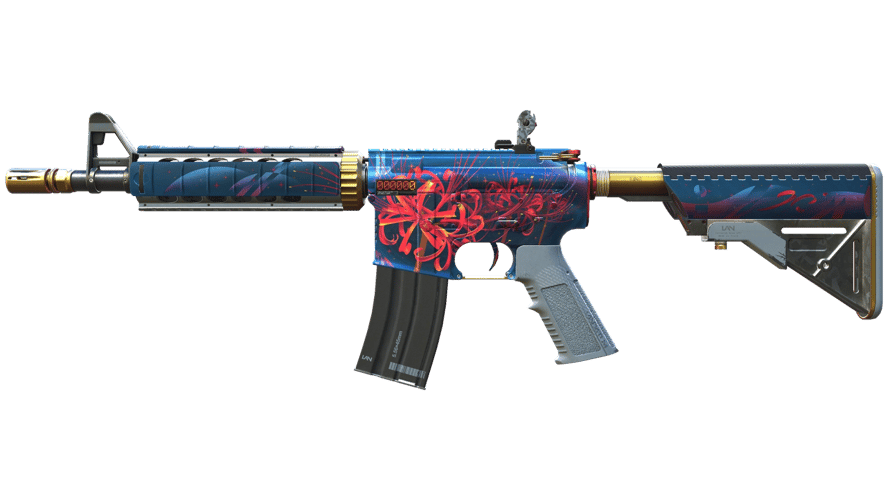 StatTrak™ M4A4 | Spider Lily (Factory New)