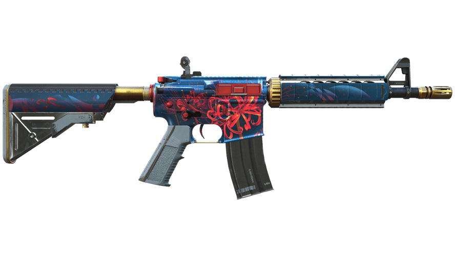 StatTrak™ M4A4 | Spider Lily (Field-Tested)