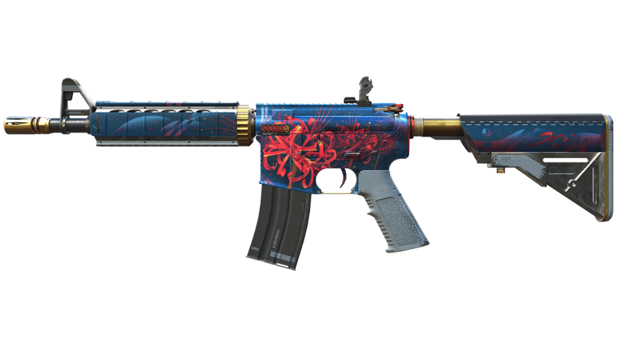 StatTrak™ M4A4 | Spider Lily (Field-Tested)