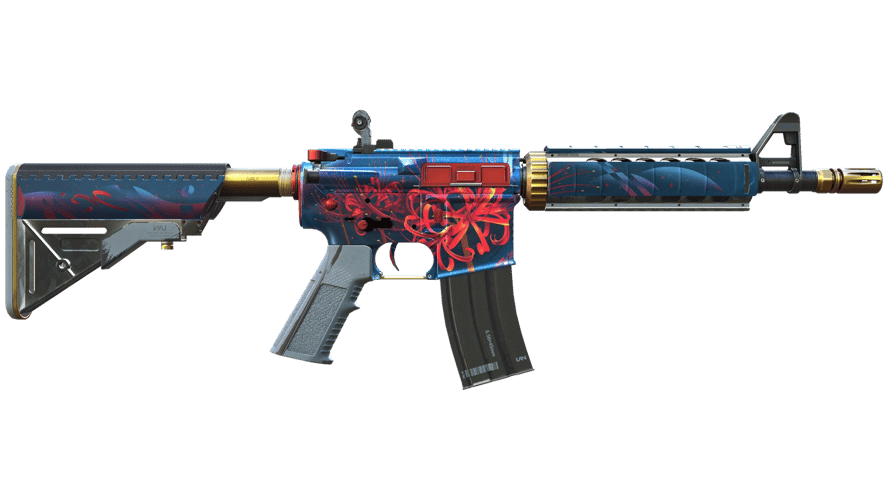 StatTrak™ M4A4 | Spider Lily (Minimal Wear)