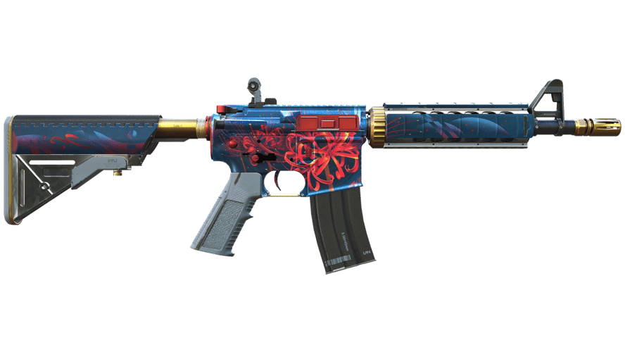 StatTrak™ M4A4 | Spider Lily (Minimal Wear)