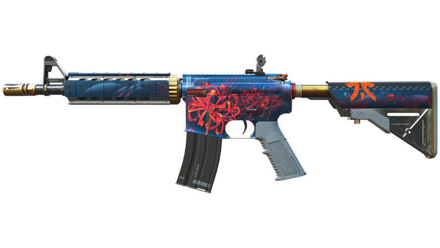 StatTrak™ M4A4 | Spider Lily (Minimal Wear)