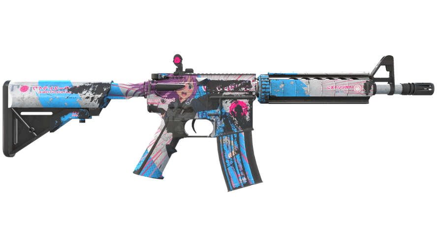 StatTrak™ M4A4 | Temukau (Battle-Scarred)