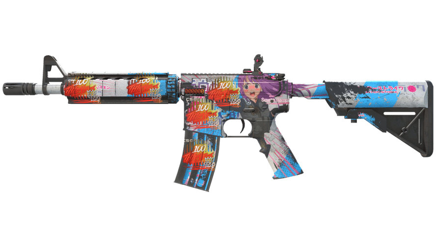 StatTrak™ M4A4 | Темукау (Закалённое в боях)