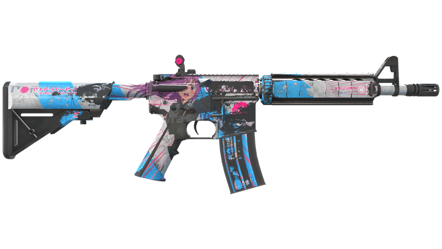StatTrak™ M4A4 | Temukau (Battle-Scarred)