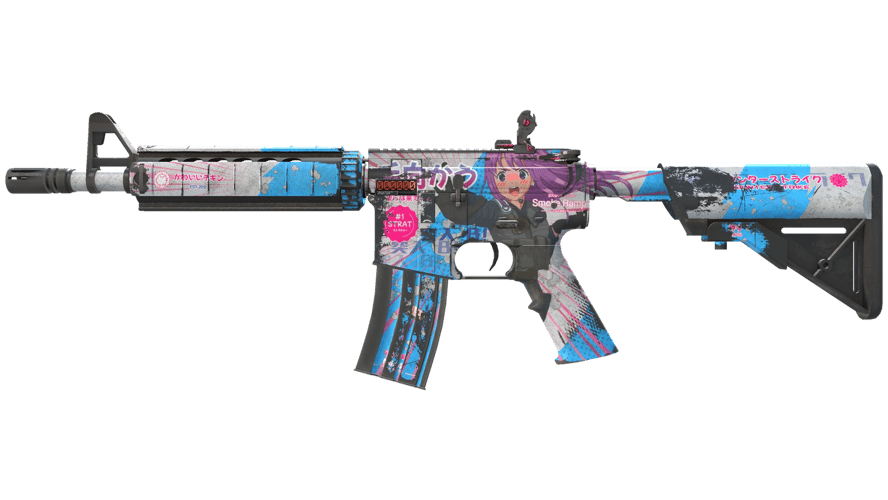StatTrak™ M4A4 | Temukau (Battle-Scarred)