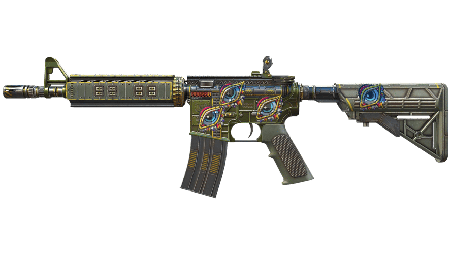 StatTrak™ M4A4 | Звездный крейсер (После полевых испытаний)