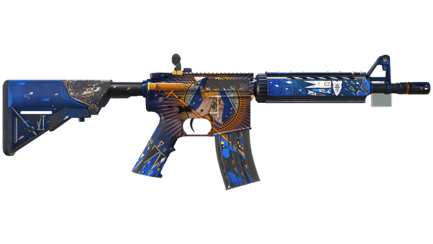 StatTrak™ M4A4 | The Emperor (Well-Worn)