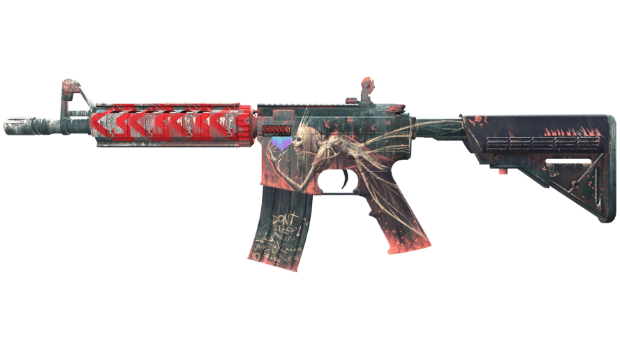 StatTrak™ M4A4 | Tooth Fairy (Factory New)
