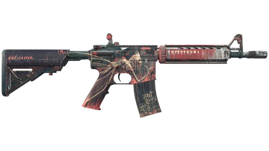 StatTrak™ M4A4 | Зубная фея (Поношенное)