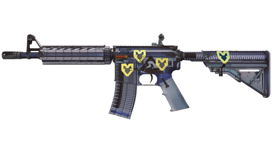 StatTrak™ M4A4 | X-Ray (Minimal Wear)