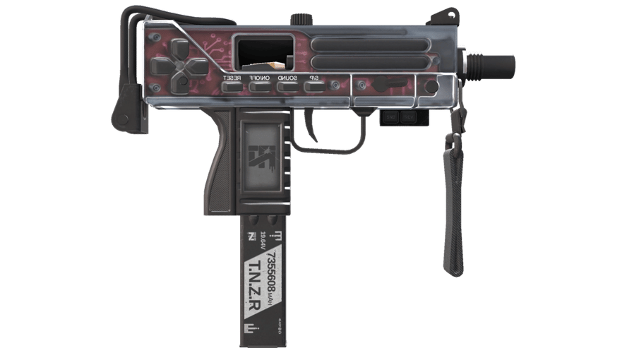 StatTrak™ MAC-10 | Кнопкодав (Немного поношенное)