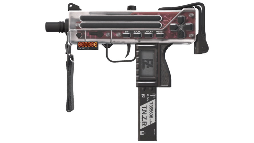 StatTrak™ MAC-10 | Кнопкодав (Немного поношенное)