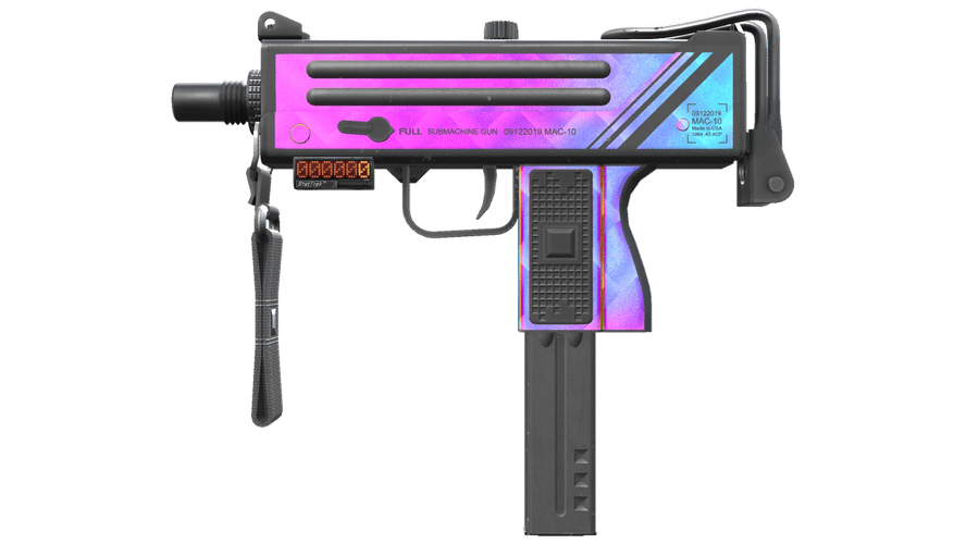 StatTrak™ MAC-10 | Disco Tech (Field-Tested)