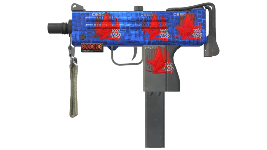 StatTrak™ MAC-10 | Lapis Gator (Factory New)