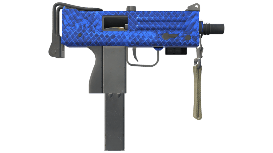 StatTrak™ MAC-10 | Lapis Gator (Minimal Wear)