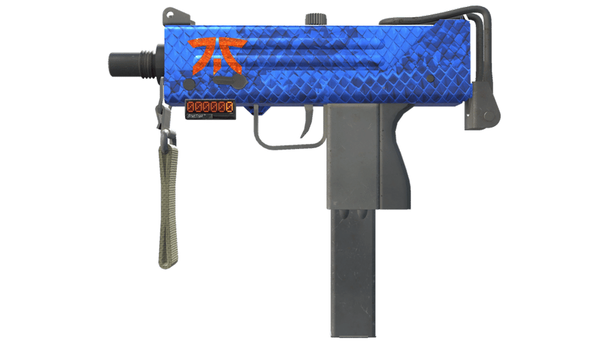 StatTrak™ MAC-10 | Lapis Gator (Minimal Wear)