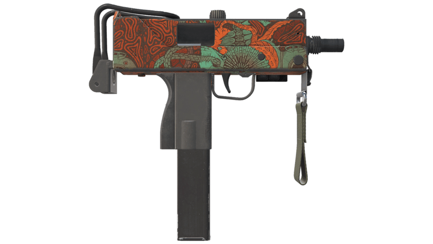 StatTrak™ MAC-10 | Last Dive (Well-Worn)